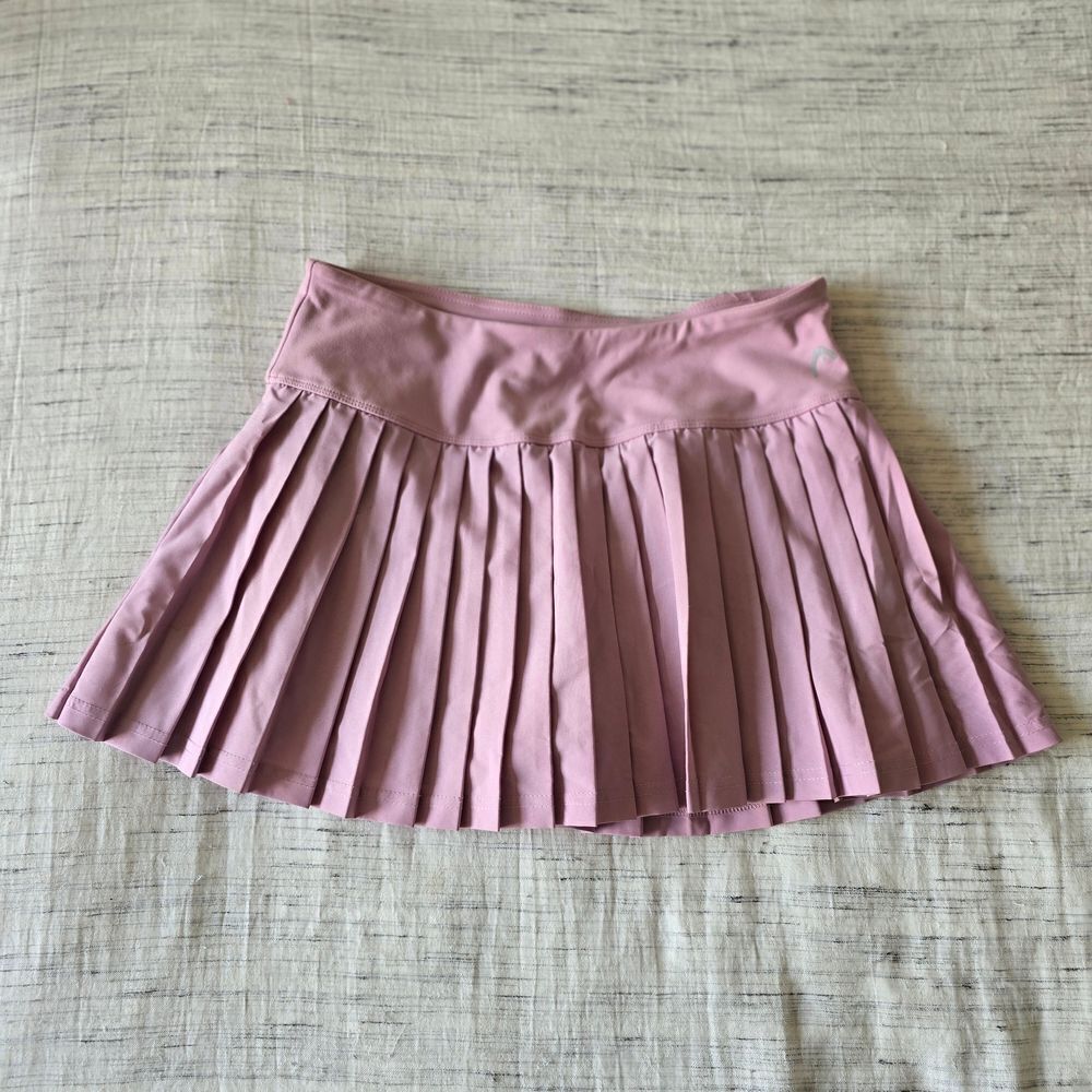 Head Mauve Pleated Tennis Skirt